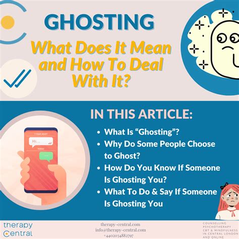 how to know if you re being ghosted